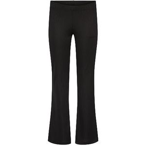 PIECES Pktoppy Flared Pant Tw Noos broek voor meisjes, zwart, 122 cm