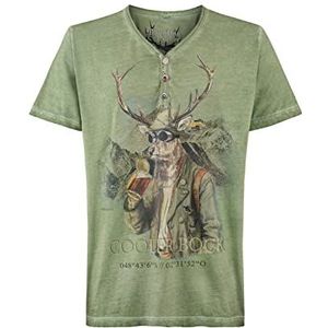 Stockerpoint Cooler Bock T-shirt voor heren, groen, XL