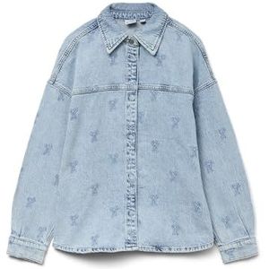 VMHAYDEN - Tussenjas - Denim - Gevoerde Zoom/Rand - Overcut Schouder - Turn-Down Kraag