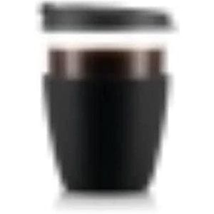 JOYCUP Coffee to go 12091-01 glas met deksel en siliconen huls 0,4 l