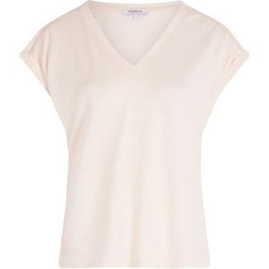 Morgan T-shirts met korte mouwen voor dames, Ivoor M, M