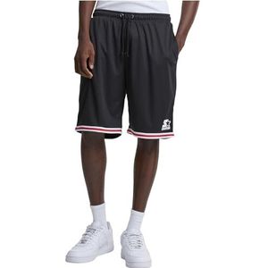 Starter Black Label Heren Starter Mesh Sport Shorts, zwart, XXL