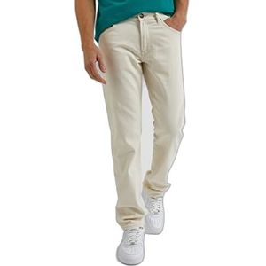 profectlen-US Daren Zip Fly Shorts voor heren, groen, W44 / L34, Beige
