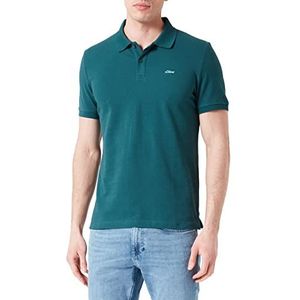 s.Oliver Bernd Freier GmbH & Co. KG Poloshirt voor heren, korte mouwen, groen, maat S, groen, S
