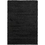 Safavieh Shaggy tapijt, SG151, geweven polypropyleen, zwart, 120 x 180 cm