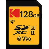 Kodak - SD 128 GB - Geheugenkaart - SDXC - UHS-II - U3 - V90