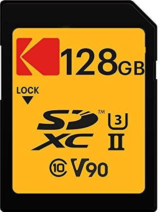 Kodak - SD 128 GB - Geheugenkaart - SDXC - UHS-II - U3 - V90