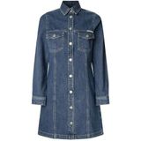 Pepe Jeans - Authentic - Blousejurk - Blauw - Denim