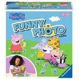 Ravensburger 20982 - Peppa Pig Funny Photo Game, Aktionsspiel mit den beliebten Figuren aus der Peppa Wutz Fernsehserie, mit handlicher Spielzeug Kamera, für 2 bis 4 Kinder ab 3 Jahren