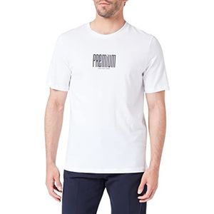 JACK & JONES Heren JPRBLASTRETCH FST Tee SS Crew Neck MAR23 T-shirt, helder wit, XL, wit (bright white), XL