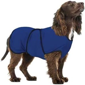 Hondenkoelvest - koelvest voor honden - koelshirt voor honden - koelend hondenvest - koelharnas voor honden - koelvest voor honden voor warm weer - hondenzonneshirt (klein, blauw)