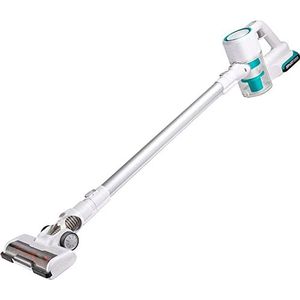 TOTAL Draadloze accustofzuiger P20S 20 V | stofzuiger type bezem | 800 ml tank | cycloon- en verticale stofzuiger zonder zak | HEPA-filter | inclusief 1 accu met 2 Ah en oplader