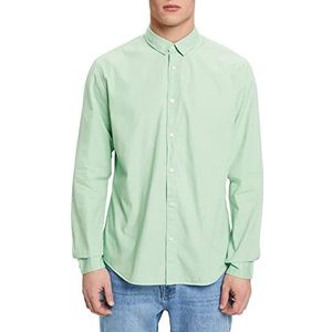ESPRIT Klassiek overhemd voor heren, 340 / Pastel Green, XXL