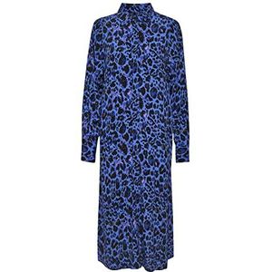 Part Two MarlasPW DR casual jurk, blauwe muts Leo Print, 32 dames, blauwe muts leo print, 30 NL