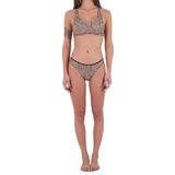 Hurley - Max Leopard - Bikinibroekje - Brown Sugar - Rekbare Stof