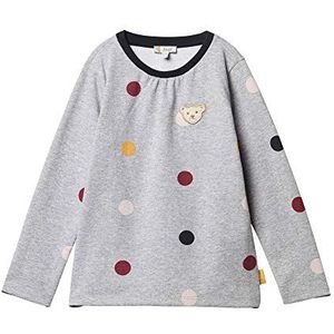 Steiff Sweatshirt voor meisjes, grijs (quarry 9007), 110 cm
