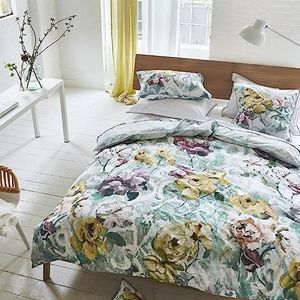 Dekbedovertrek met katoenen perkal, Tapestry Flower, 240 x 220 cm, Designers Guild