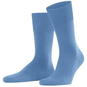 FALKE Heren Sokken ClimaWool M SO Wol Lyocell Eenkleurig 1 Paar, Blauw (Cornflower Blue 6554), 47-48