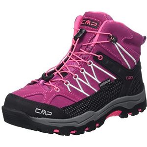 CMP Kids Rigel Mid Trekking Shoe Wp uniseks-kind Trekking- en wandelschoenen, Berry Pink Neon, 33 EU