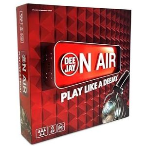 Asmodee - On Air - Play Like a Deejay - Het Ravolo spel van Radio Deejay, 3-8 spelers, 10+ jaar, Italiaanse editie