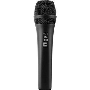 IK Multimedia iRIG Mic HD 2 - High-Resolution Microphone for iOS and Mac, High Quality Sound, Professional Recording, Compatible with iPhone, iPad, Mac and PC