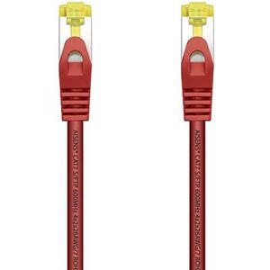 AISENS A146-0471 netwerkkabel RJ45 LSZH Cat.7 600 MHz S/FTP PIMF AWG26, rood, 2,0 m