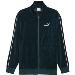 PUMA - ESS - Sweatvest - Smaragd/Wit