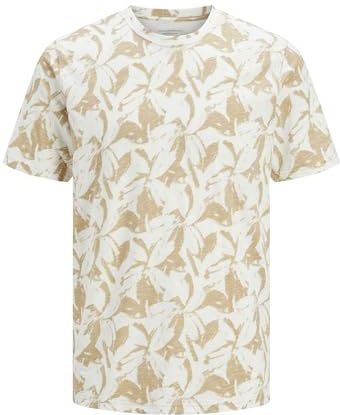 JACK&JONES - JORSPLIT AOP TEE SS CREW NECK LN - Heren - T-shirts