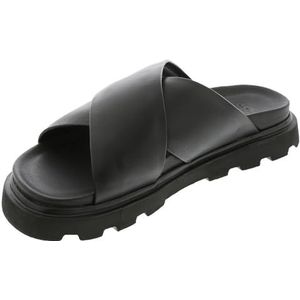 UGG Capitelle Crossband Slide Sandal, zwart, 9 UK, Zwart, 42 EU
