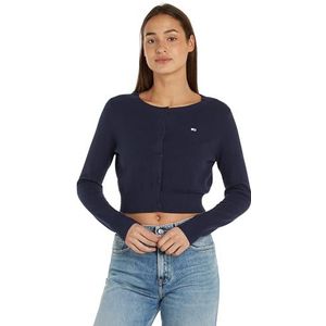 Tommy Jeans Dames Tjw CRP Essential Vest, Dark Night Navy, XL