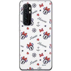 ERT GROUP mobiel telefoonhoesje voor Xiaomi MI NOTE 10 Lite origineel en officieel erkend Disney patroon Minnie 007 optimaal aangepast aan de vorm van de mobiele telefoon, hoesje is gemaakt van TPU