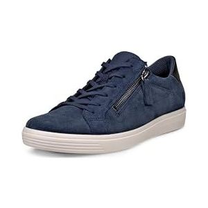 ECCO Klassieke Sneaker W, Marine/Pure Silver Heavy, 2.5 UK, Marine Puur Zilver Zwaar, 35 EU