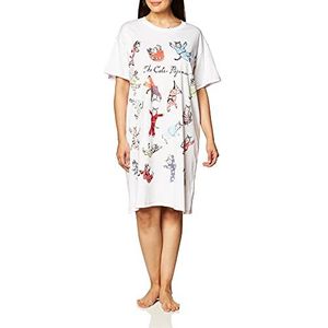 Hatley Cat's Pyjama Slaapshirt voor dames, Meerkleurig, one size