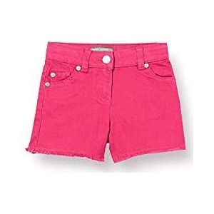 United Colors of Benetton (Z6ERJ) Shorts voor meisjes 0-24, fuchsia 2l3, 12 Maanden