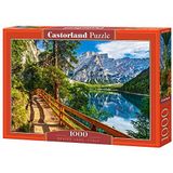 Braies Lake, Italy Puzzel (1000 stukjes)