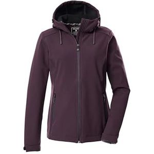 Killtec - KOW 8 WMN SFTSHLL JCKT - Softshelljas - Pruim - Water- en Windafstotend