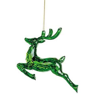 EUROCINSA Ref.28574 hert hanger groen 18 x 4,5 x 15 cm 12 stuks, glas, eenheidsmaat