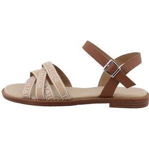 TOM TAILOR - 9590040005 - Damessandalen - Zand - Lichtgewicht