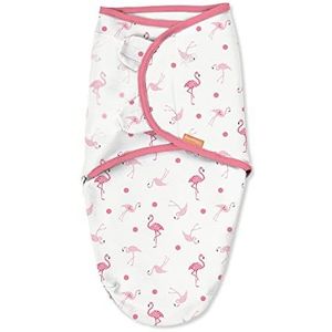 Summer Original Swaddle Flamingo Fiesta Pink – 0 – 3 maanden, klein – eenvoudig te bedienen, houdt de baby warm en veilig en helpt de overspringreflexbescherming te voorkomen, 2 stuks