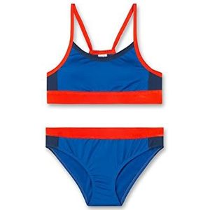 Sanetta Meisjes 440542 Bikini, Nautical Blue, 140, blauw (nautical blue), 140 cm