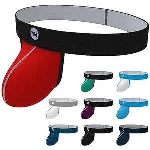 Real Men 0in Nylon Strapless Jocks D Pouch Xl 1pk Red