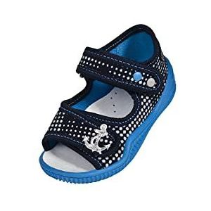 Vi-GGa-Mi Krzys slippers voor jongens, donkerblauw, 23 EU