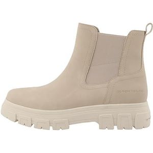 Tom Tailor Dames 6390890022 modelaarzen, crème, 37 EU, crème, 37 EU
