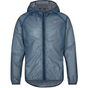 Ziener NARUS Regenjas voor kinderen, fiets, mountainbike, outdoor, waterdicht, ademend, superlicht, hale navy, 176