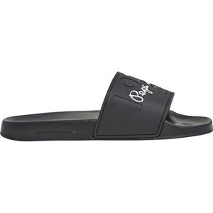 Pepe Jeans Heren Slider Young M Flip-Flop, Grijs (Phantom Grey), 12 UK, Grijs Phantom Grijs, 12 UK