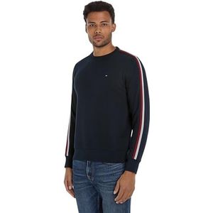 Tommy Hilfiger Shadow Gs Stripe Sweatshirt voor heren, woestijn hemel, S