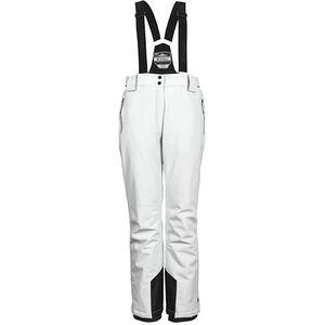 killtec - KSW 249 WMN - Skibroek - Wit - Met Afneembare Bretels