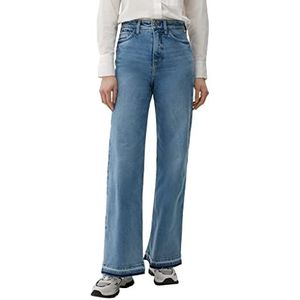 s.Oliver Lange jeansbroek voor dames, blauw, 44W x 36L