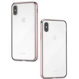 Moshi Vitros Premium beschermhoes voor iPhone X - 30 jaar garantie - stootvast, krasbestendig, Qi compatibel (orchideeënroze)