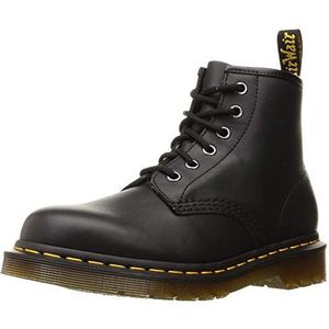 Dr. Martens Monochrome 1460, uniseks laarzen voor volwassenen, Black Nappa, 39 EU